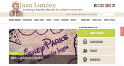 Desktop Screenshot of joanlunden.com
